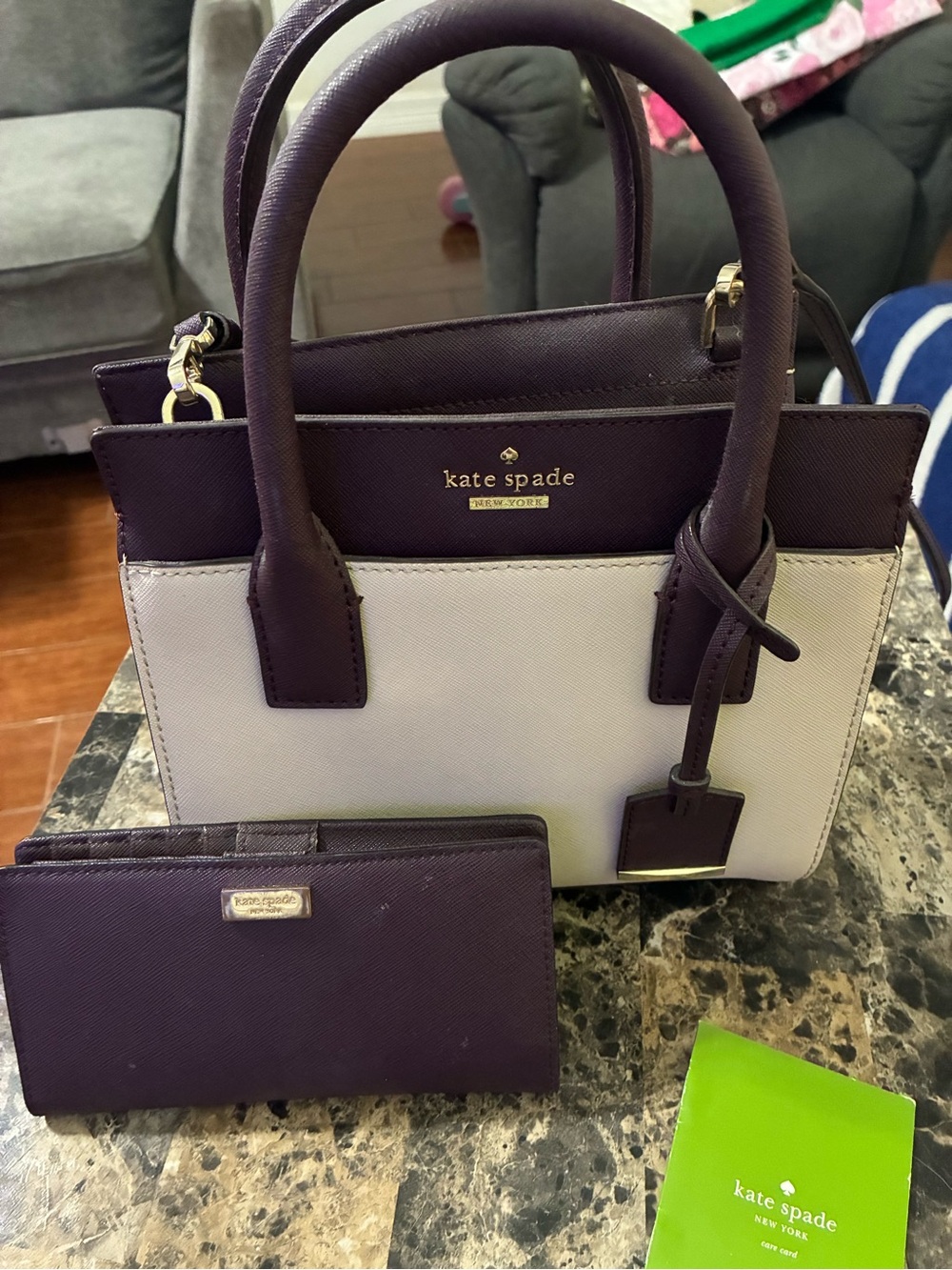 Kate Spade crossbody and wallet set